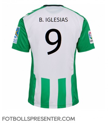 Real Betis Borja Iglesias #9 Hemma Matchtröja 2022-23 Kortärmad